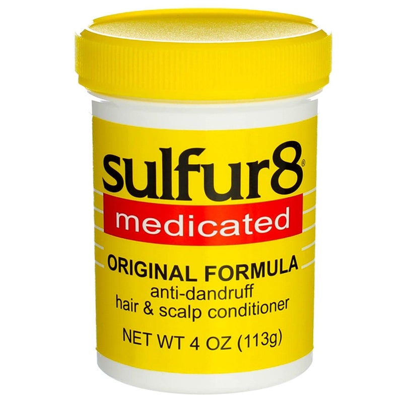 Sulfur 8 Sulfur-8 Original Hair & Scalp Conditioner 4oz Jar (2 Pack) - Image 1